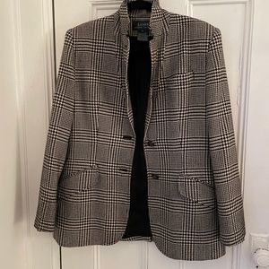 ❤️ LAUREN Ralph Lauren Glen Plaid Wool/Cashmere